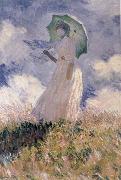 Claude Monet Study of a Figure outdoors painting